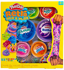 Play-Doh Slim - Retro Mix & Play - 6-pak