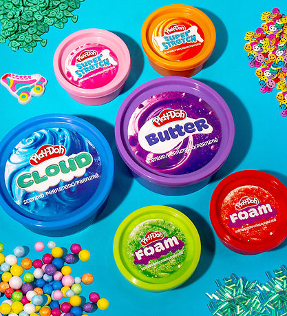 Play-Doh Slim - Retro Mix & Play - 6-pak