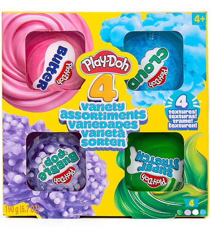 Play-Doh Slim - 4-pak - Variety