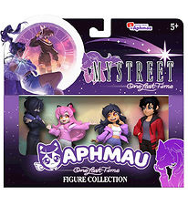 Aphmau Figurer - Mystreet Collector Figure - 4-pak - 9 cm