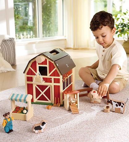 Hape Legetøj - Happy Farm Playset