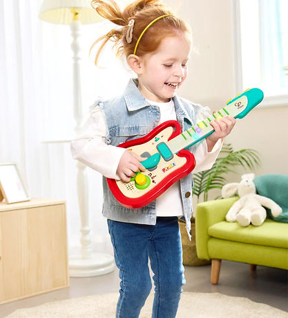 Hape Guitar - Pixelz Rainbow Rock Guitar