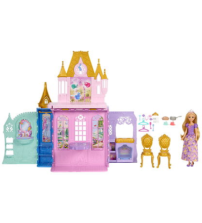 Disney Princess Legetøj - Rapunzel Playset m. Dukke