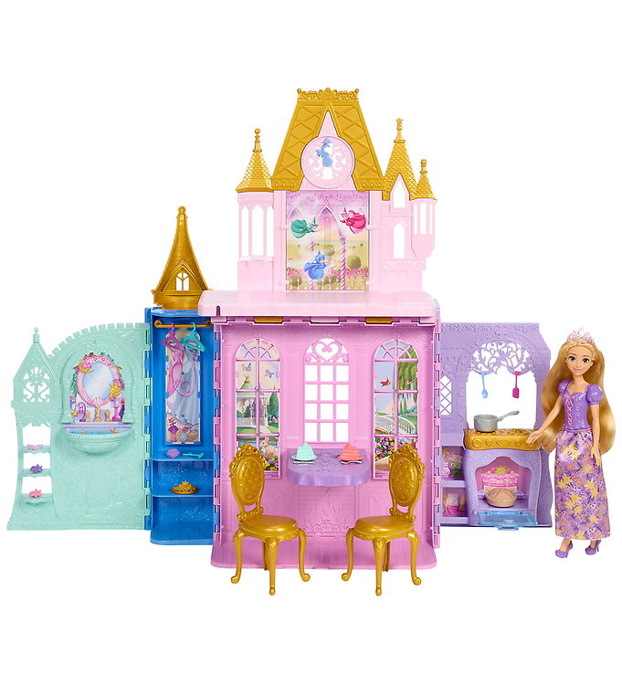 Disney Princess Legetøj - Rapunzel Playset m. Dukke