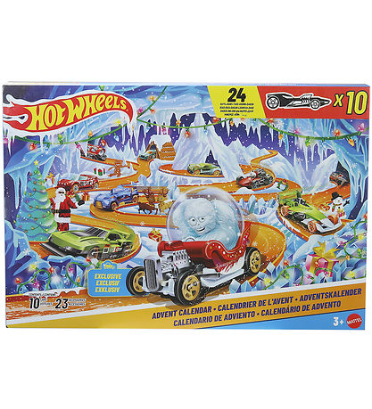 Hot Wheels Julekalender - 24 Låger