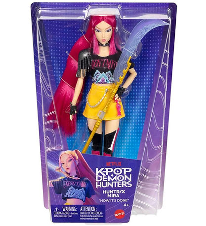 Kpop Demon Hunters Dukke - 30 cm - Fashion Core Doll - Huntrix M
