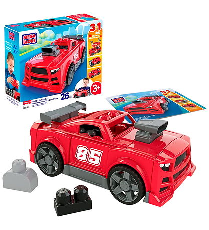 MEGA Bloks - Build & Go Race Car