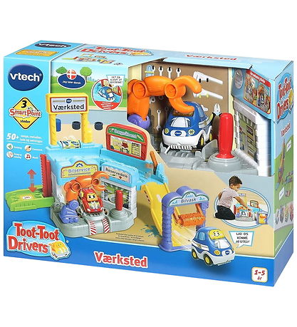 Vtech Legetøj - Toot Toot Repair Center