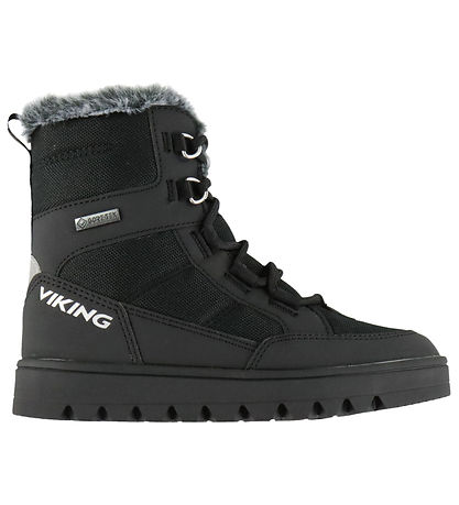 Viking Vinterstøvler - Fleek Warm GTX Zip - Black/Black