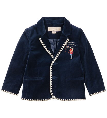 Konges Sløjd Blazer - Velour - Rocky - Navy Blazer
