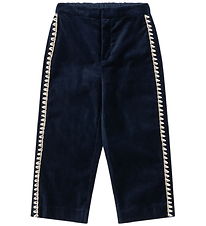Konges Sløjd Bukser - Velour - Rocky - Navy Blazer