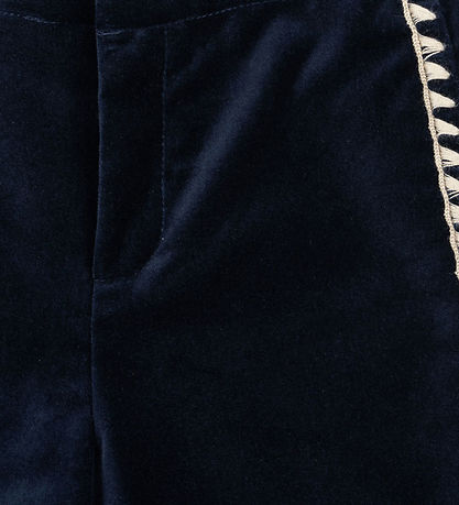 Konges Sløjd Bukser - Velour - Rocky - Navy Blazer