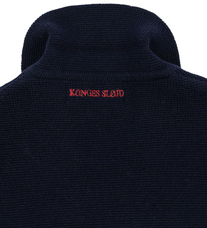 Konges Sløjd Cardigan - Strik - Gabriel - Dark Navy