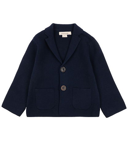 Konges Sløjd Cardigan - Strik - Gabriel - Dark Navy