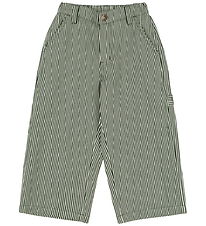 Konges Sløjd Bukser - Denim - Luc - Milk Verte Stripe