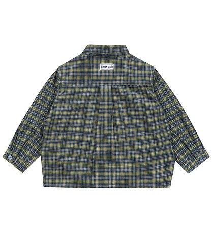 Konges Sløjd Skjorte - Fløjl - Cara - Laurel Blue Check