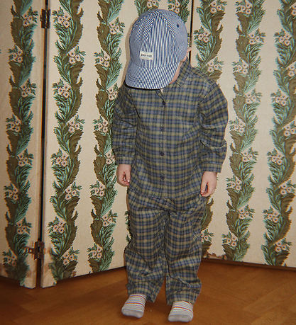 Konges Sløjd Skjorte - Fløjl - Cara - Laurel Blue Check