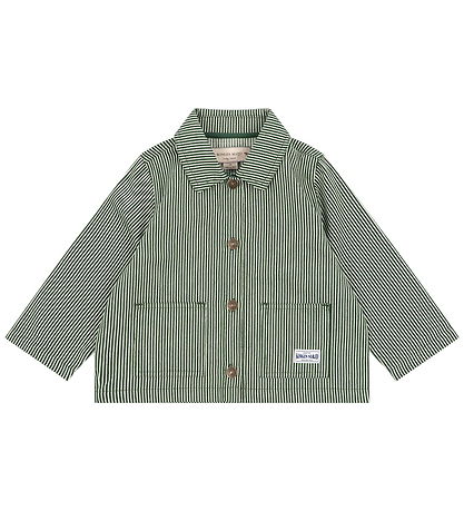 Konges Sløjd Denimjakke - Luc - Milk Verte Stripe