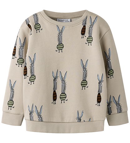 Name It Sweatshirt - NmmOdell - Pure Cashmere