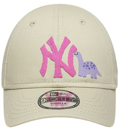 New Era Kasket - 9Forty - Dino - New York Yankees - Beige