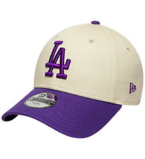 New Era Kasket - 9Forty - LA Dodgers - Beige/Purple