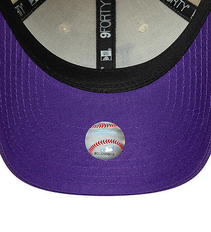 New Era Kasket - 9Forty - LA Dodgers - Beige/Purple