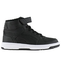 Puma Winter Boots - Rebound Mud Mid WTR AC+ PS - Puma Black/PU