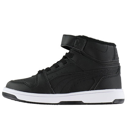 Puma Vinterstøvler - Rebound Slam Mid WTR AC+ PS - Puma Black/Pu