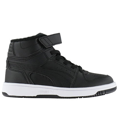 Puma Vinterstøvler - Rebound Slam Mid WTR AC+ PS - Puma Black/Pu