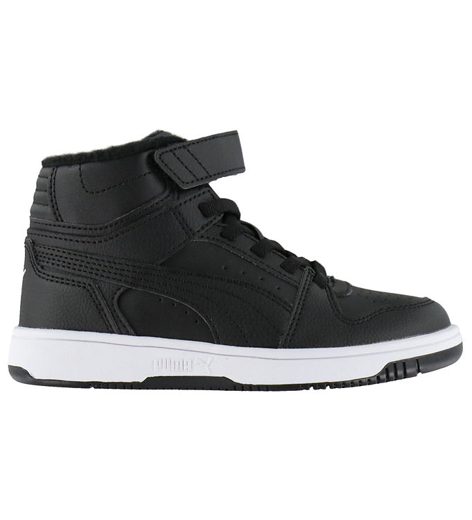Puma Vinterstøvler - Rebound Slam Mid WTR AC+ PS - Puma Black/Pu