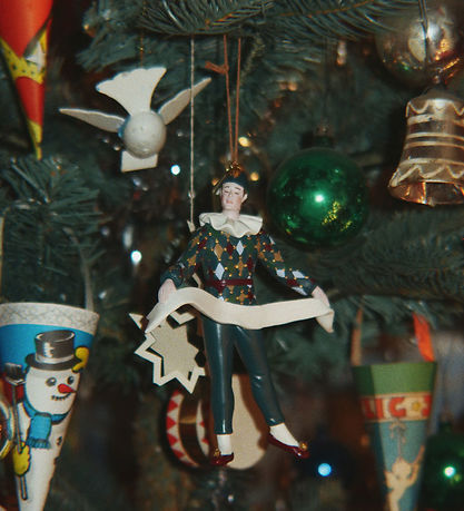 Konges Sløjd Juleophæng - 14 cm - Harlekin