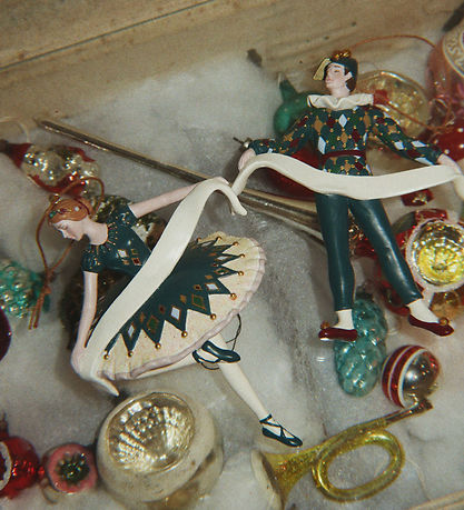 Konges Sløjd Juleophæng - 14 cm - Harlekin Ballerina
