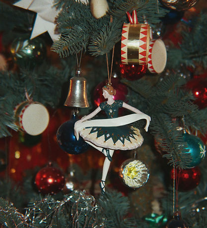 Konges Sløjd Juleophæng - 14 cm - Harlekin Ballerina