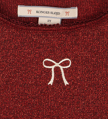 Konges Sløjd Bluse - Roli - Red Dahlia