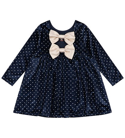 Konges Sløjd Kjole - Velour - Ditzy - Ditzy Dot