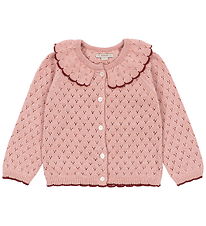 Konges Sløjd Cardigan - Strik/Hulmønster - Holiday - Mellow Rose