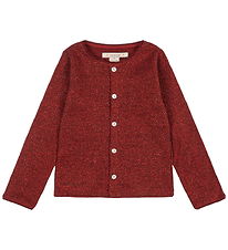 Konges Sløjd Cardigan - Roli - Red Dahlia