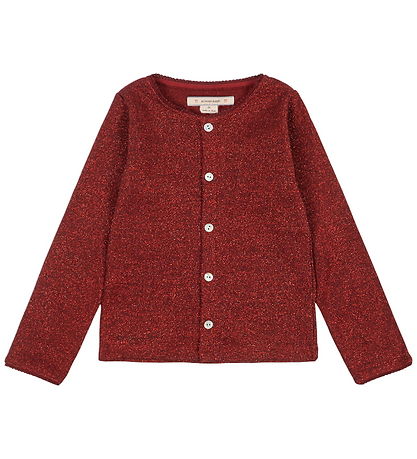 Konges Sløjd Cardigan - Roli - Red Dahlia