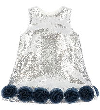 Konges Sløjd Dress - Tindra Rose - Silver w. Sequins