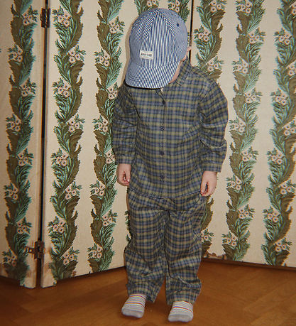 Konges Sløjd Fløjlsbukser - Cara - Laurel Blue Check
