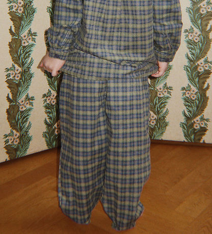 Konges Sløjd Fløjlsbukser - Cara - Laurel Blue Check