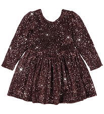 Konges Sløjd Dress - Viola - Decadent Chocolate w. Sequins