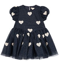 Konges Sløjd Dress - Tulle - Heartlily - Couer Night Sky w. Stra