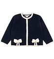 Konges Sløjd Cardigan - Uld - Alette - Navy Blazer m. Sløjfer