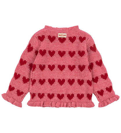 Konges Sløjd Bluse - Uld/Polyamid - Strik/Rib - Laula - Heart