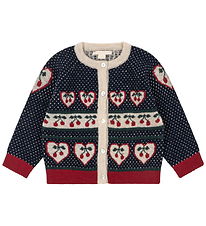 Konges Sløjd Cardigan - Uld/Polyamid - Belou - Cherry