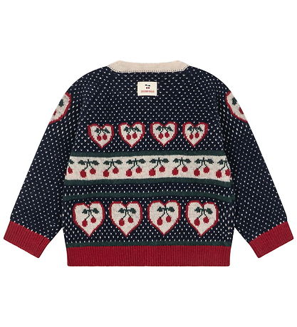 Konges Sløjd Cardigan - Uld/Polyamid - Belou - Cherry