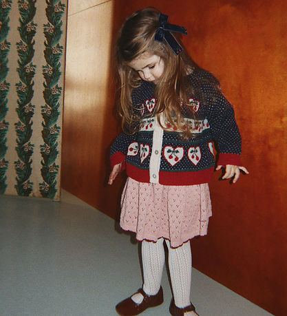 Konges Sløjd Cardigan - Uld/Polyamid - Belou - Cherry