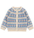 Konges Sløjd Cardigan - Uld/Polyamid - Billi - Blue Multi