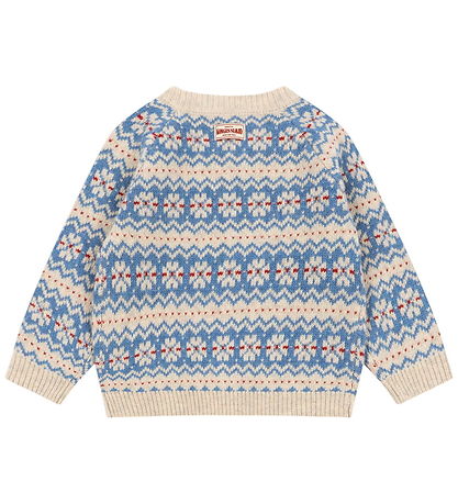 Konges Sløjd Cardigan - Uld/Polyamid - Billi - Blue Multi